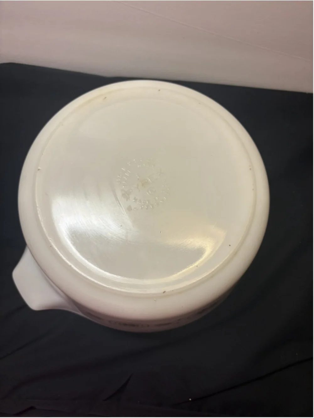 Fall Pyrex Dish 475-B Town Country Brown Snowflake 2½ qt Casserole Serving Bowl